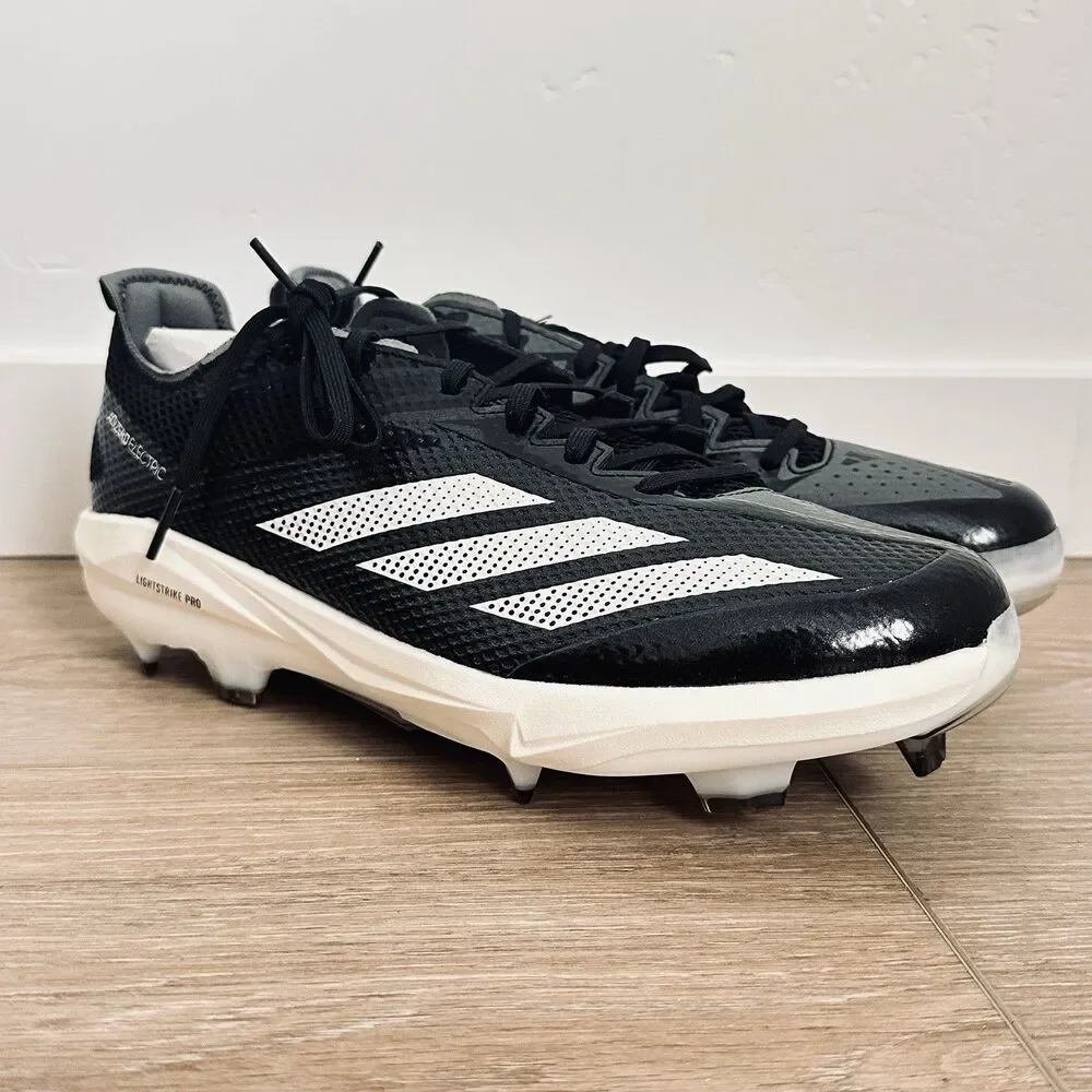 Adidas Adizero Electric 2. Men's Baseball Cleats JI1489 Size 11.5 Black Pro